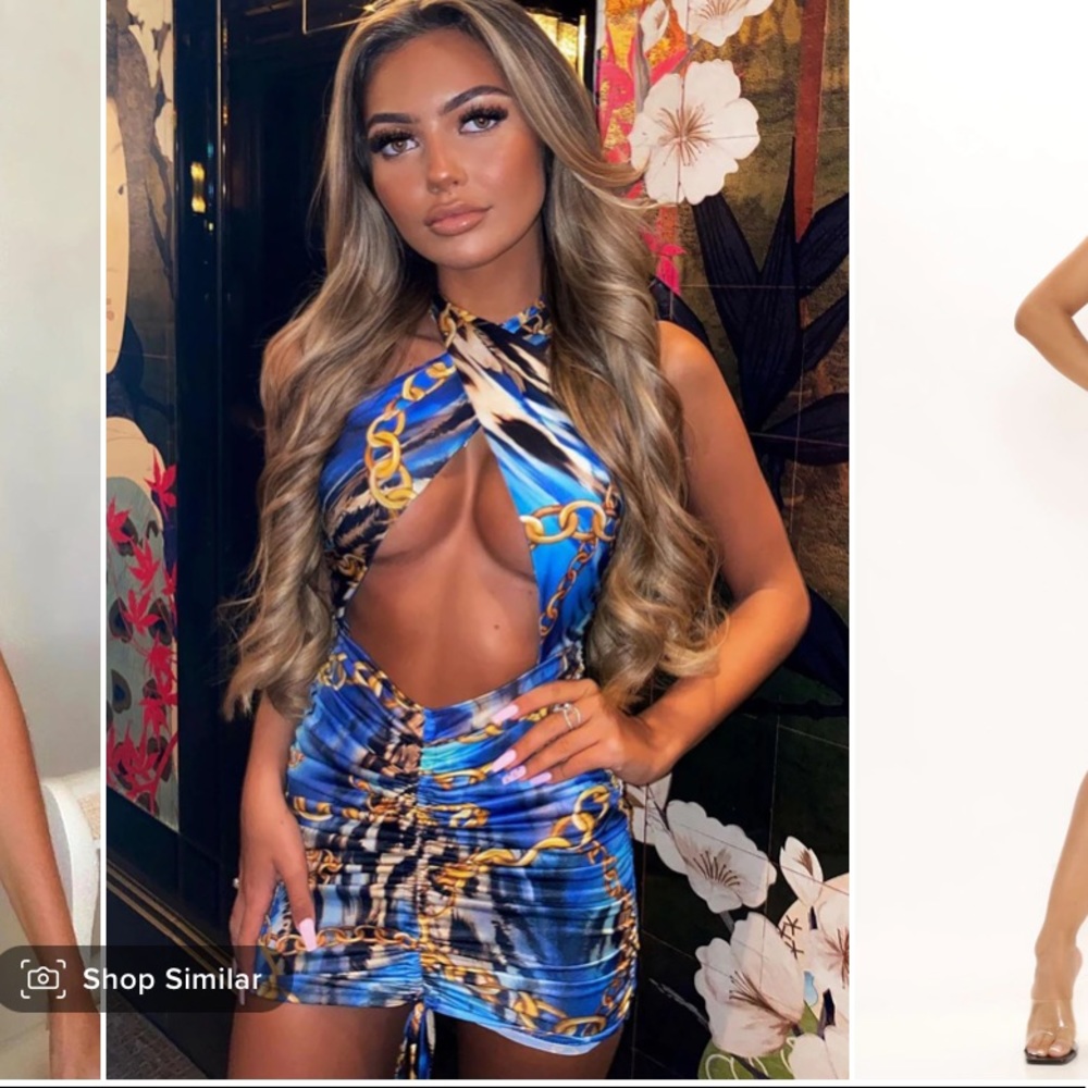 Fashion Nova Halter mini dress